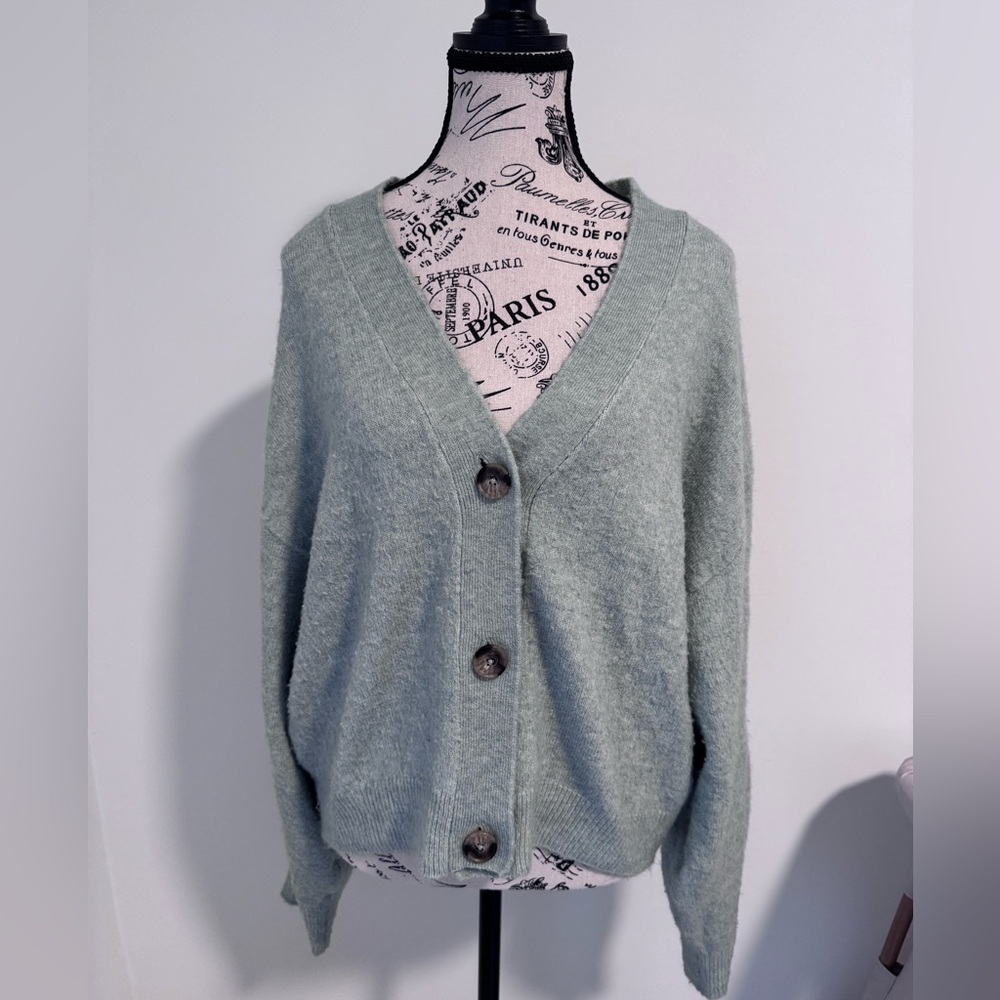 Blue Turquoise Cardigan